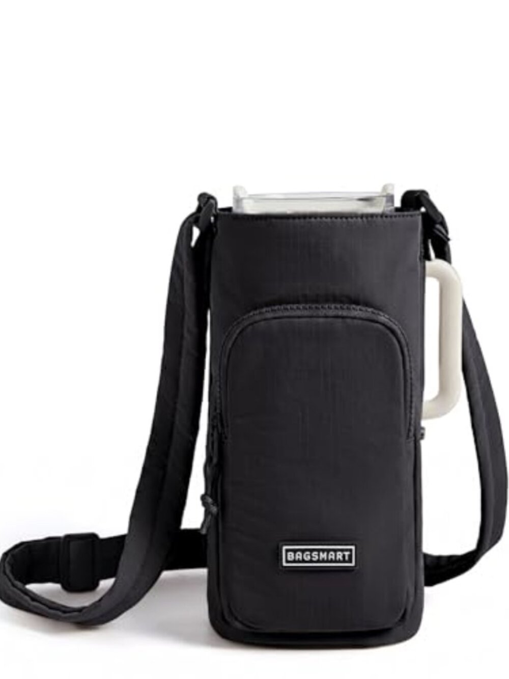 Magnetic Gym Bag Water Bottle Holder Crossbody Sling for 40oz Tumbler